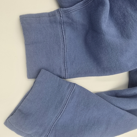 Polo Ralph Lauren 1992 Hoodie Medium Cotton-Blend Logo Fleece Pullover Blue - Picture 5 of 9